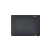 Daston 096 Ανδρικό Δερμάτινο Πορτοφόλι με RFID Μπλε