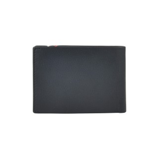 Daston 096 Ανδρικό Δερμάτινο Πορτοφόλι με RFID Μπλε