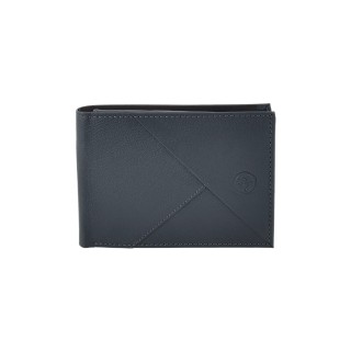 Daston 058 Ανδρικό Δερμάτινο Πορτοφόλι Μπλε