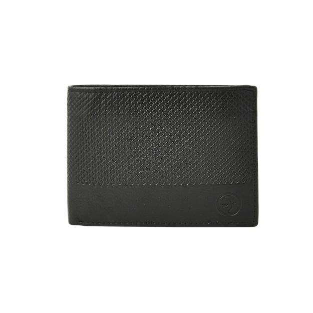 Daston 113 Ανδρικό Δερμάτινο Πορτοφόλι Μαύρο