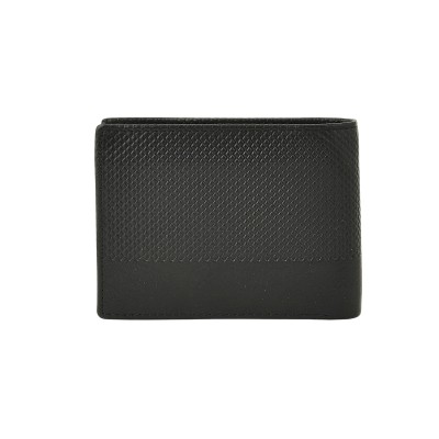 Daston 113 Ανδρικό Δερμάτινο Πορτοφόλι Μαύρο