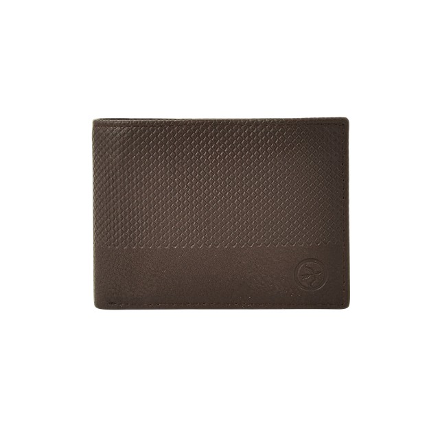 Daston 113 Ανδρικό Δερμάτινο Πορτοφόλι Καφέ