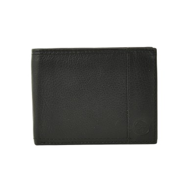 Daston 110 Ανδρικό Δερμάτινο Πορτοφόλι Μαύρο