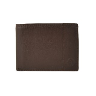 Daston 110 Ανδρικό Δερμάτινο Πορτοφόλι Καφέ