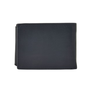 Daston 110 Ανδρικό Δερμάτινο Πορτοφόλι Μπλε