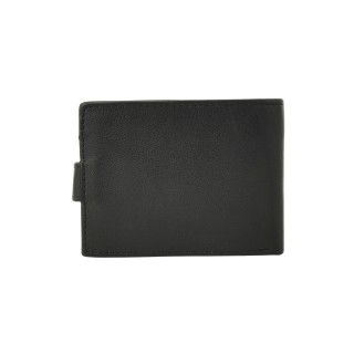 Daston 116 Ανδρικό Δερμάτινο Πορτοφόλι Μαύρο