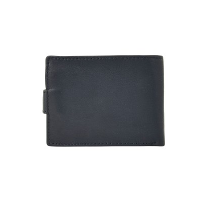 Daston 116 Ανδρικό Δερμάτινο Πορτοφόλι Μπλε