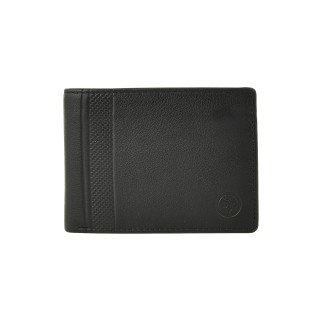 Daston 112 Ανδρικό Δερμάτινο Πορτοφόλι Μαύρο