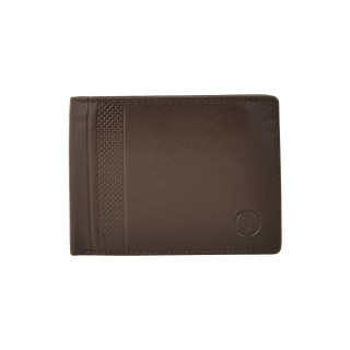 Daston 112 Ανδρικό Δερμάτινο Πορτοφόλι Καφέ