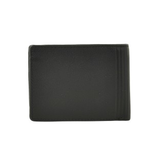 Daston 111 Ανδρικό Δερμάτινο Πορτοφόλι Μαύρο