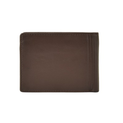Daston 111 Ανδρικό Δερμάτινο Πορτοφόλι Καφέ