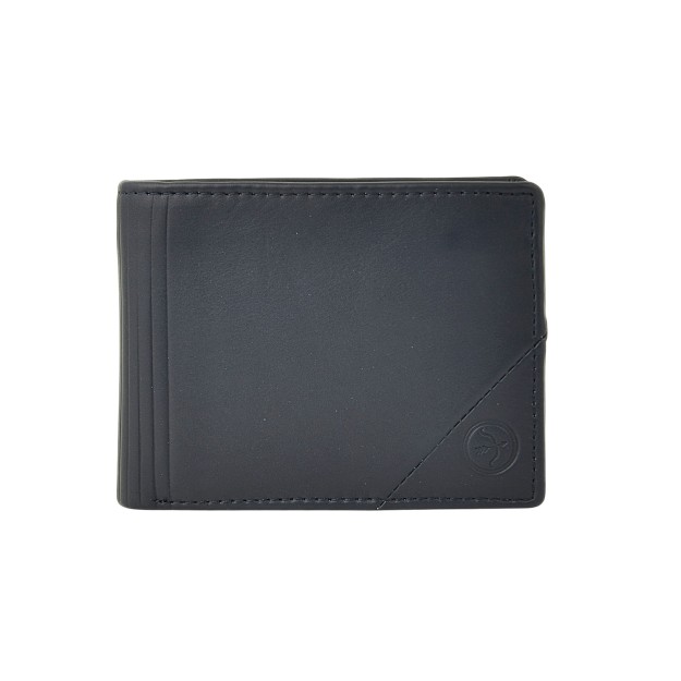 Daston 111 Ανδρικό Δερμάτινο Πορτοφόλι Μπλε