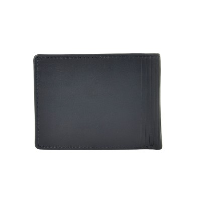 Daston 111 Ανδρικό Δερμάτινο Πορτοφόλι Μπλε