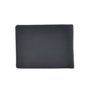 Daston 111 Ανδρικό Δερμάτινο Πορτοφόλι Μπλε