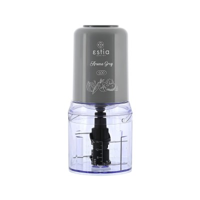 ΠΟΛΥΚΟΠΤΗΣ AROMA GREY 400W ΜΕ ΠΛΑΣΤΙΚΟ ΜΠΟΛ 500ml