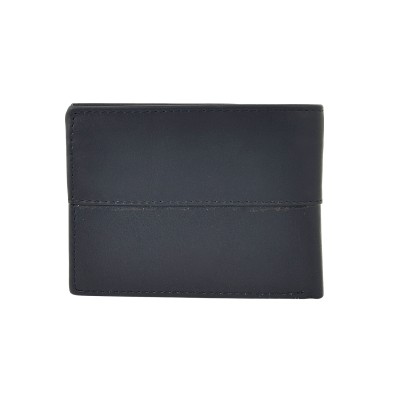 Daston 115 Ανδρικό Δερμάτινο Πορτοφόλι Μπλε