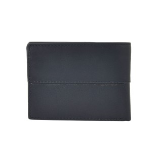 Daston 115 Ανδρικό Δερμάτινο Πορτοφόλι Μπλε