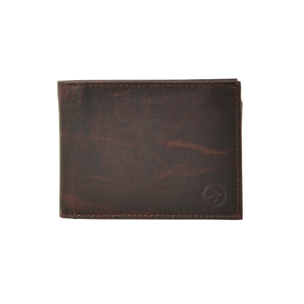 Daston 117 Ανδρικό Δερμάτινο Πορτοφόλι Καφέ