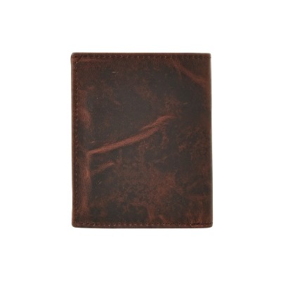 Daston 119 Ανδρικό Δερμάτινο Πορτοφόλι Καφέ