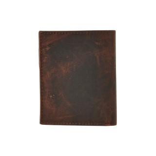 Daston 120 Ανδρικό Δερμάτινο Πορτοφόλι Καφέ