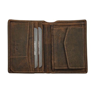 Daston 029 Ανδρικό Δερμάτινο Πορτοφόλι Hunter