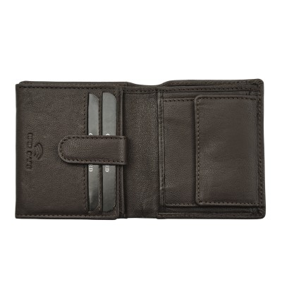 Daston 032 Ανδρικό Δερμάτινο Πορτοφόλι Καφέ