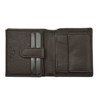 Daston 032 Ανδρικό Δερμάτινο Πορτοφόλι Καφέ