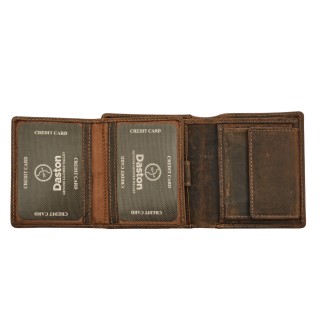 Daston 032 Ανδρικό Δερμάτινο Πορτοφόλι Hunter