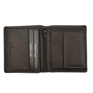 Daston 035 Ανδρικό Δερμάτινο Πορτοφόλι Καφέ
