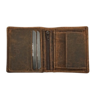 Daston 035 Ανδρικό Δερμάτινο Πορτοφόλι Hunter