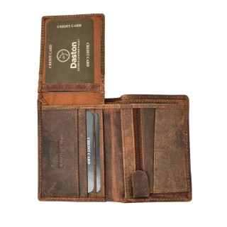 Daston 070 Ανδρικό Δερμάτινο Πορτοφόλι Hunter
