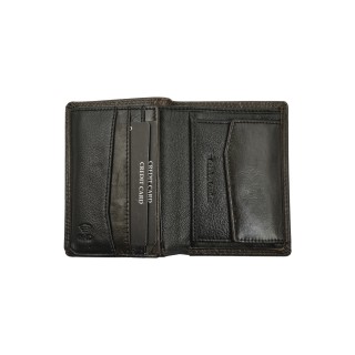 Daston 085 Ανδρικό Δερμάτινο Πορτοφόλι Μαύρο
