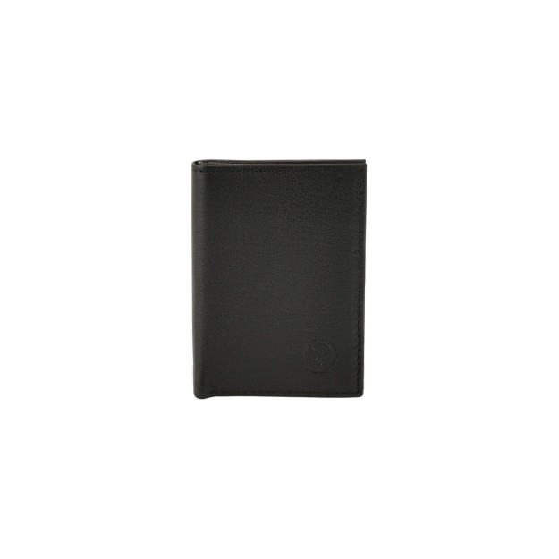 Daston 074 Ανδρικό Δερμάτινο Πορτοφόλι Μαύρο