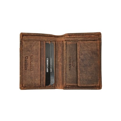Daston 069 Ανδρικό Δερμάτινο Πορτοφόλι Hunter