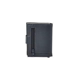 Daston 040 Ανδρικό Δερμάτινο Πορτοφόλι Μπλε