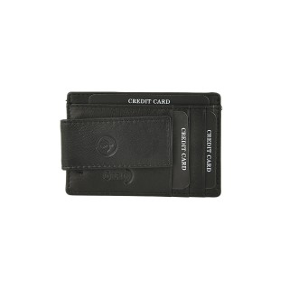 Daston 041 Ανδρικό Δερμάτινο Πορτοφόλι Μαύρο