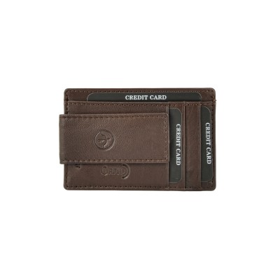 Daston 041 Ανδρικό Δερμάτινο Πορτοφόλι Καφέ