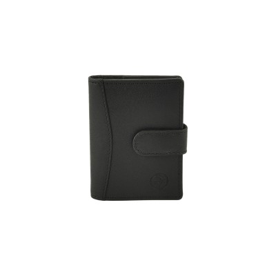 Daston 042 Ανδρικό Δερμάτινο Πορτοφόλι Μαύρο