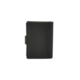 Daston 042 Ανδρικό Δερμάτινο Πορτοφόλι Μαύρο