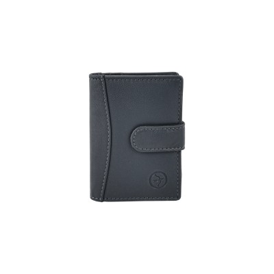 Daston 042 Ανδρικό Δερμάτινο Πορτοφόλι Μπλε