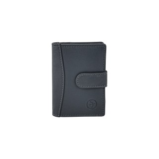 Daston 042 Ανδρικό Δερμάτινο Πορτοφόλι Μπλε