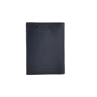 Daston 091 Ανδρικό Δερμάτινο Πορτοφόλι Μπλε