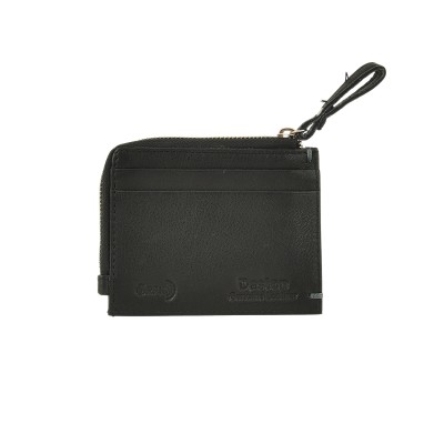 Daston 090 Ανδρικό Δερμάτινο Πορτοφόλι Μαύρο