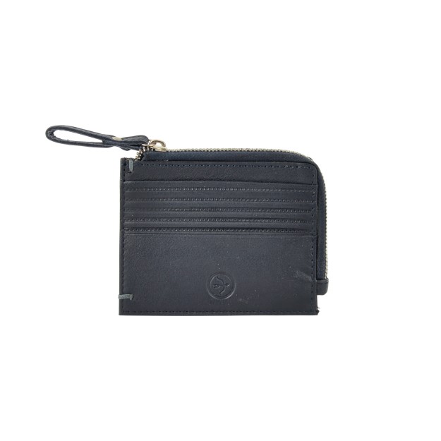 Daston 090 Ανδρικό Δερμάτινο Πορτοφόλι Μπλε