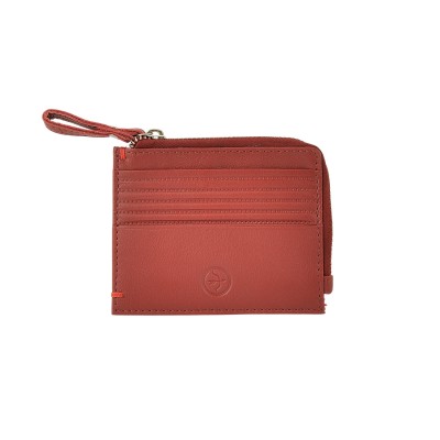 Daston 090 Ανδρικό Δερμάτινο Πορτοφόλι Κόκκινο