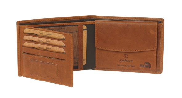 Lavor 1-5123 Ανδρικό Δερμάτινο Πορτοφόλι Ταμπά