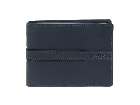 Lavor 1-5814 Ανδρικό Δερμάτινο Πορτοφόλι Μπλε