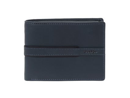 Lavor 1-5814 Ανδρικό Δερμάτινο Πορτοφόλι Μπλε