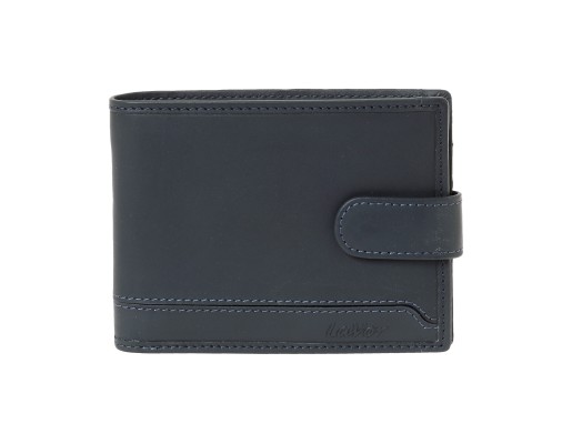 Lavor 1-6093 Δερμάτινο Ανδρικό Πορτοφόλι με RFID Μπλε