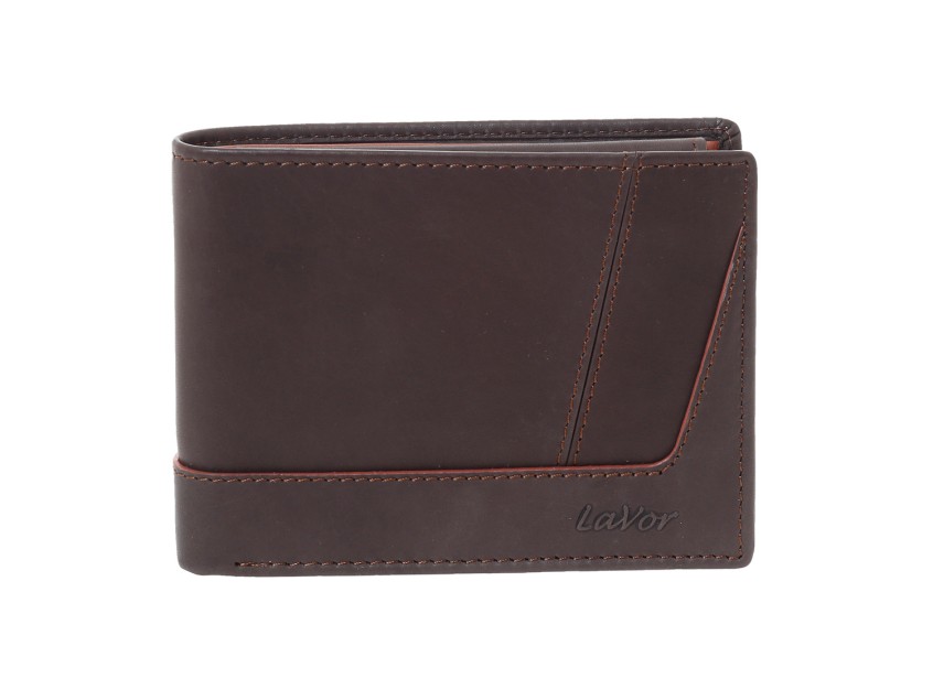 Lavor 1-6170 Δερμάτινο Ανδρικό Πορτοφόλι με RFID Καφέ